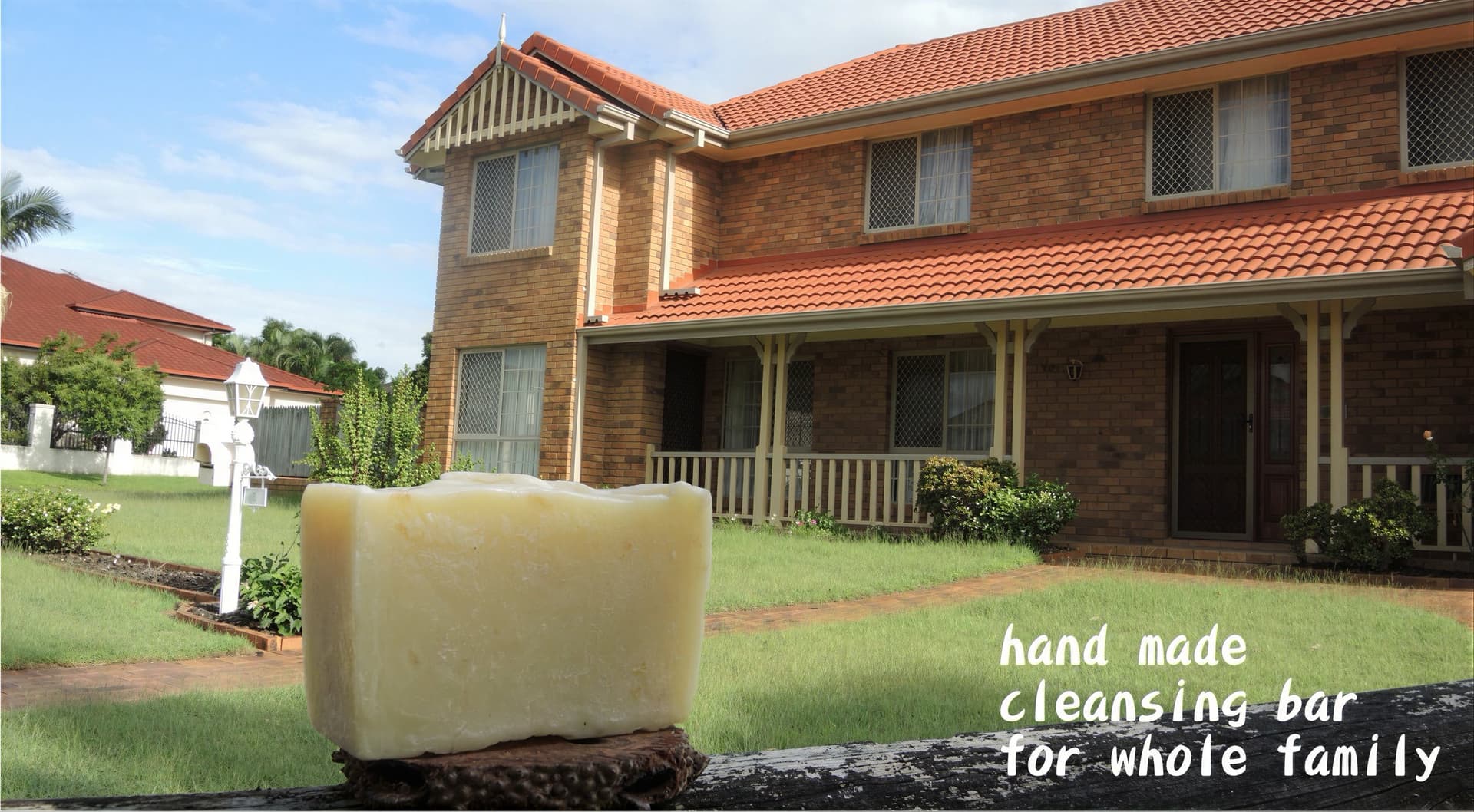 hand made cleansing bar
